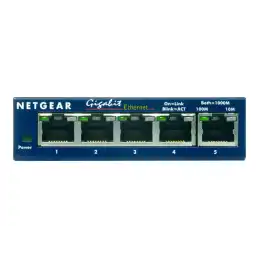 Netgear gs105 - commutateur - 5 ports - en, fast en, gigabit en - 10base-t, 100base-tx, 1000base-t (GS105GE)_1